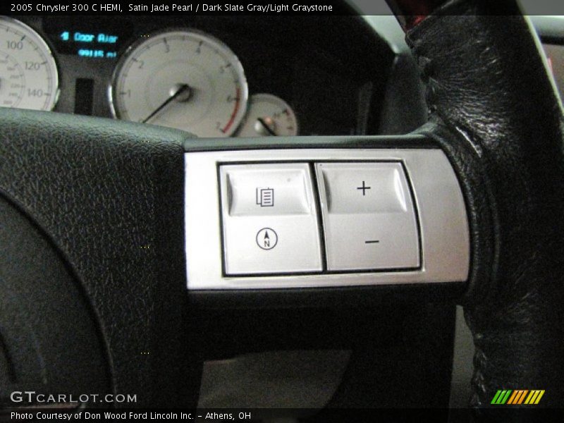 Satin Jade Pearl / Dark Slate Gray/Light Graystone 2005 Chrysler 300 C HEMI