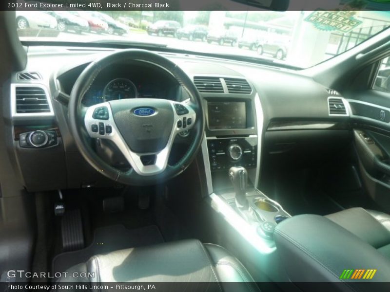 Black / Charcoal Black 2012 Ford Explorer Limited 4WD