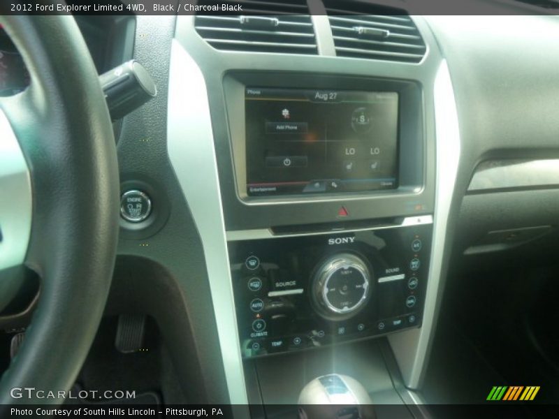 Black / Charcoal Black 2012 Ford Explorer Limited 4WD