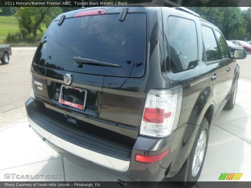 Tuxedo Black Metallic / Black 2011 Mercury Mariner Premier AWD