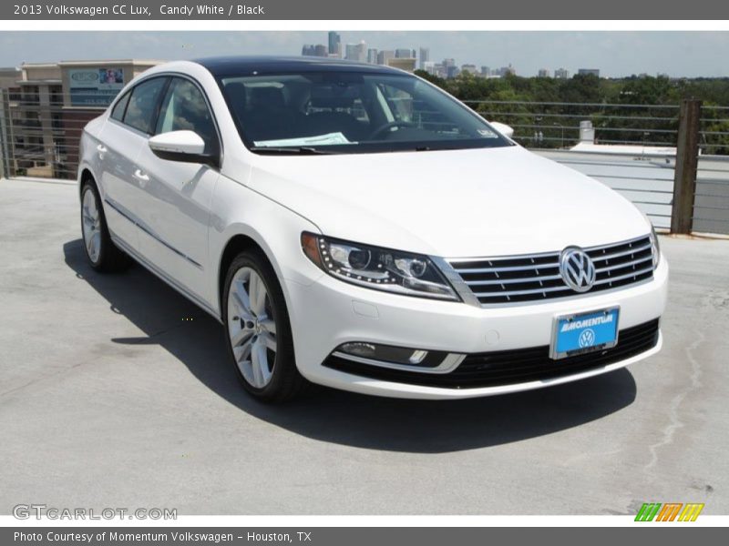 Candy White / Black 2013 Volkswagen CC Lux