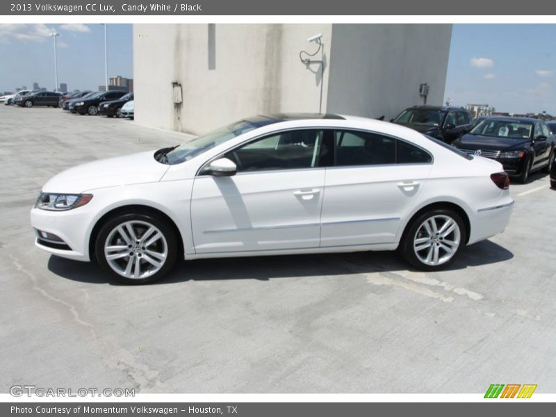 Candy White / Black 2013 Volkswagen CC Lux