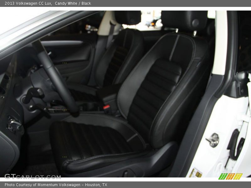 Candy White / Black 2013 Volkswagen CC Lux