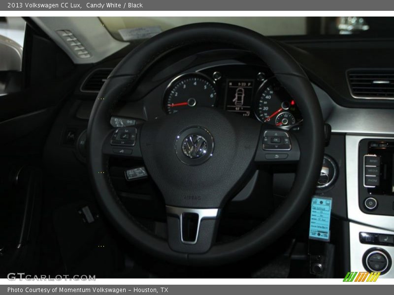 Candy White / Black 2013 Volkswagen CC Lux