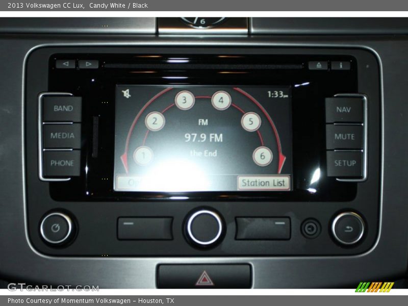 Candy White / Black 2013 Volkswagen CC Lux