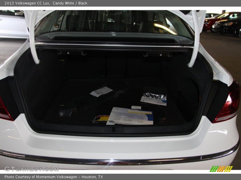 Candy White / Black 2013 Volkswagen CC Lux