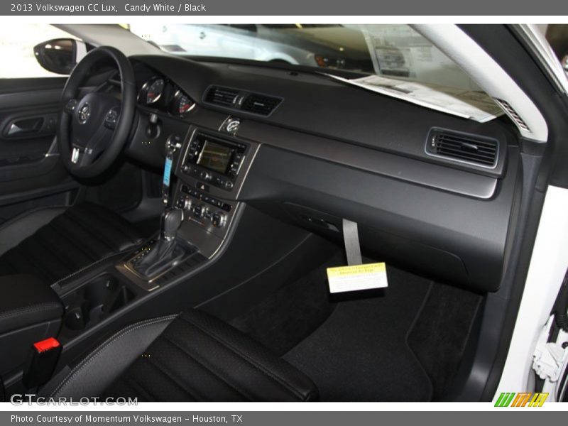 Candy White / Black 2013 Volkswagen CC Lux