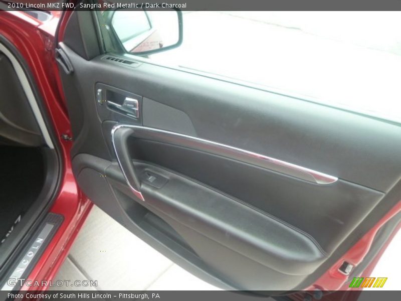 Sangria Red Metallic / Dark Charcoal 2010 Lincoln MKZ FWD