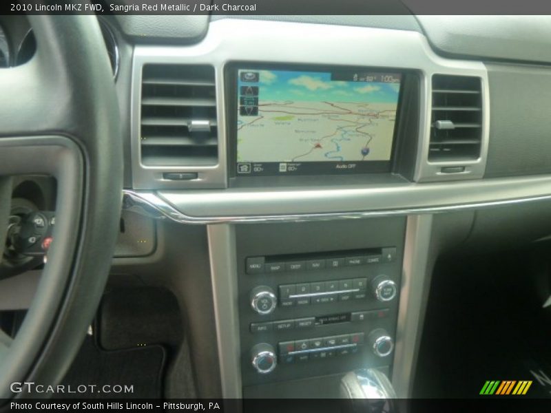 Sangria Red Metallic / Dark Charcoal 2010 Lincoln MKZ FWD