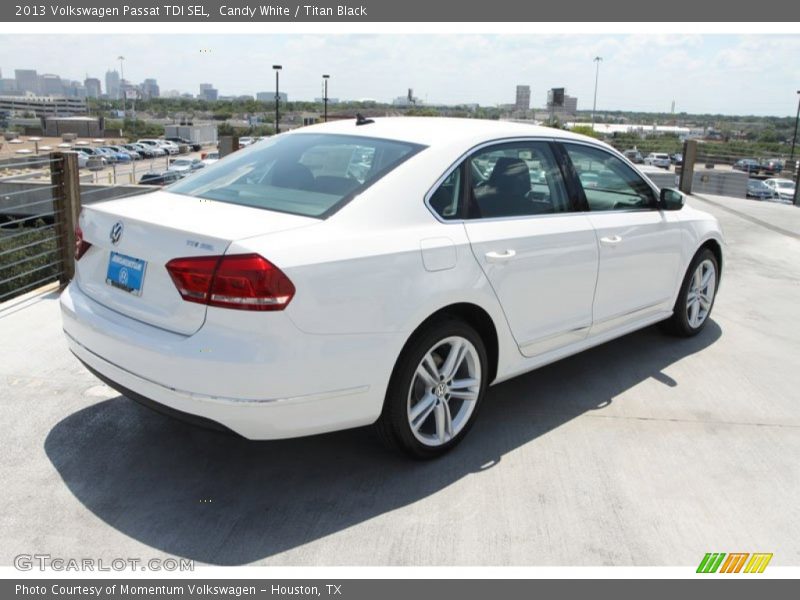Candy White / Titan Black 2013 Volkswagen Passat TDI SEL