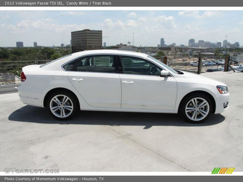 Candy White / Titan Black 2013 Volkswagen Passat TDI SEL