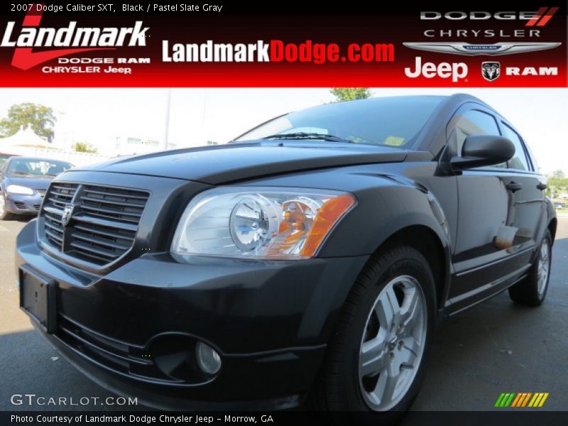 Black / Pastel Slate Gray 2007 Dodge Caliber SXT