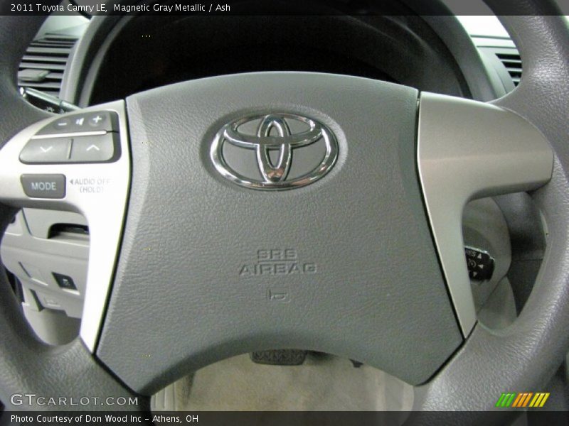 Magnetic Gray Metallic / Ash 2011 Toyota Camry LE