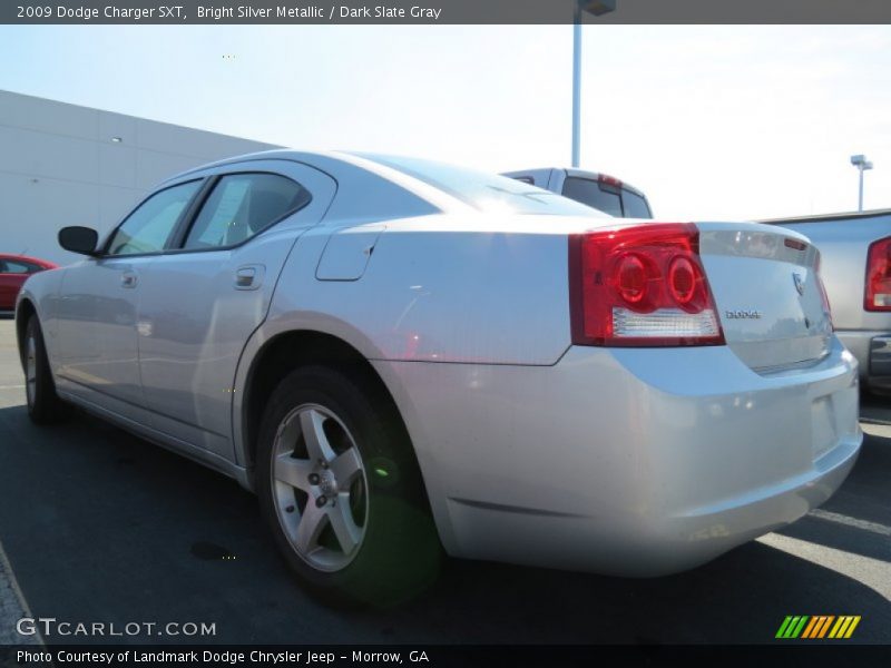 Bright Silver Metallic / Dark Slate Gray 2009 Dodge Charger SXT