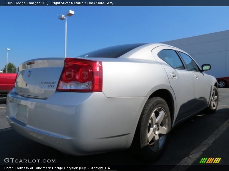 Bright Silver Metallic / Dark Slate Gray 2009 Dodge Charger SXT