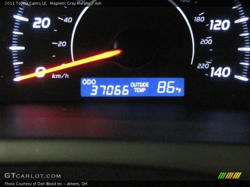 Magnetic Gray Metallic / Ash 2011 Toyota Camry LE