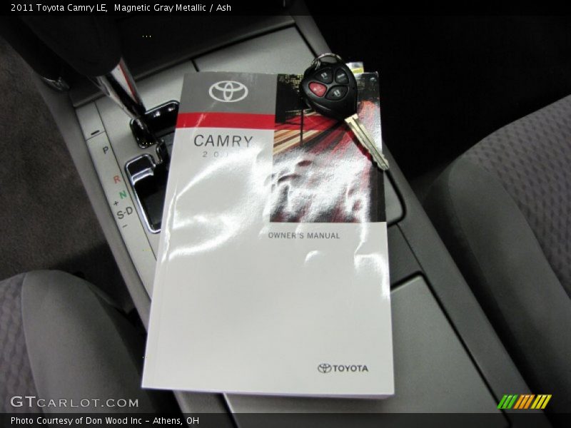 Magnetic Gray Metallic / Ash 2011 Toyota Camry LE