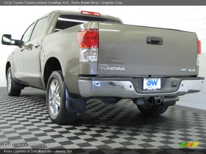 Pyrite Brown Mica / Graphite Gray 2010 Toyota Tundra Limited CrewMax 4x4