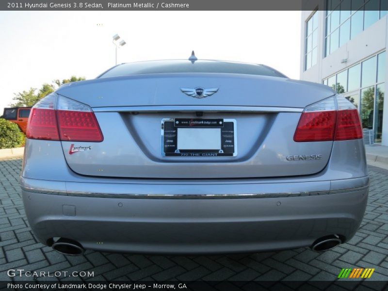 Platinum Metallic / Cashmere 2011 Hyundai Genesis 3.8 Sedan