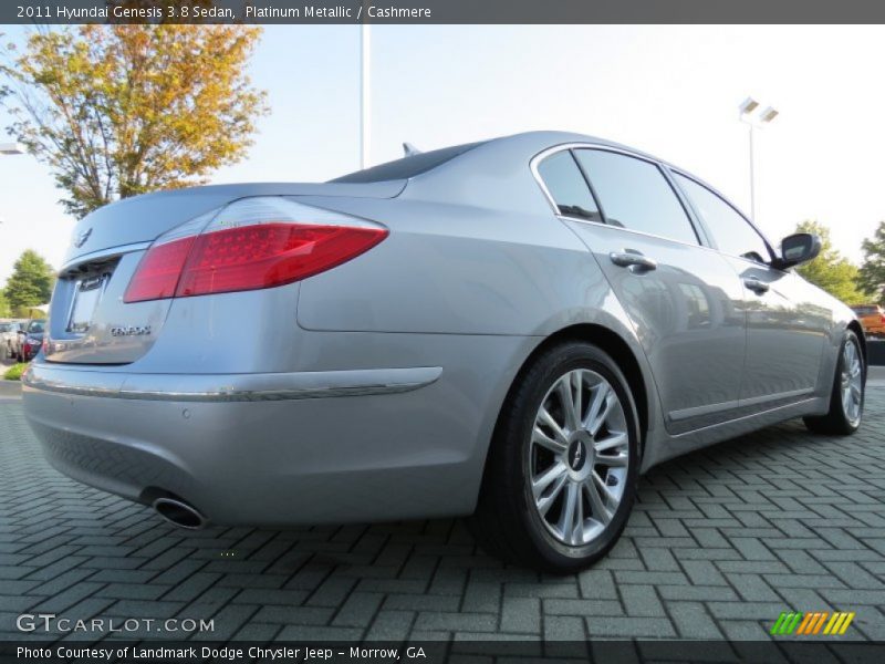 Platinum Metallic / Cashmere 2011 Hyundai Genesis 3.8 Sedan