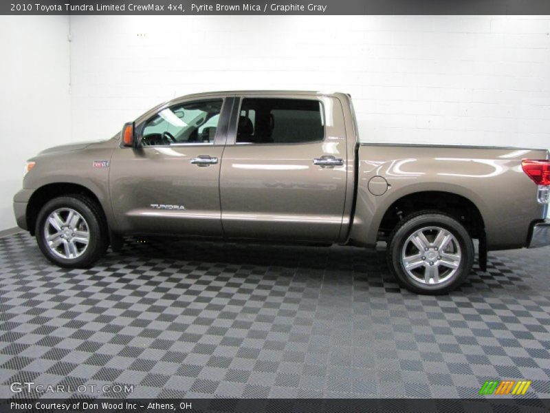 Pyrite Brown Mica / Graphite Gray 2010 Toyota Tundra Limited CrewMax 4x4