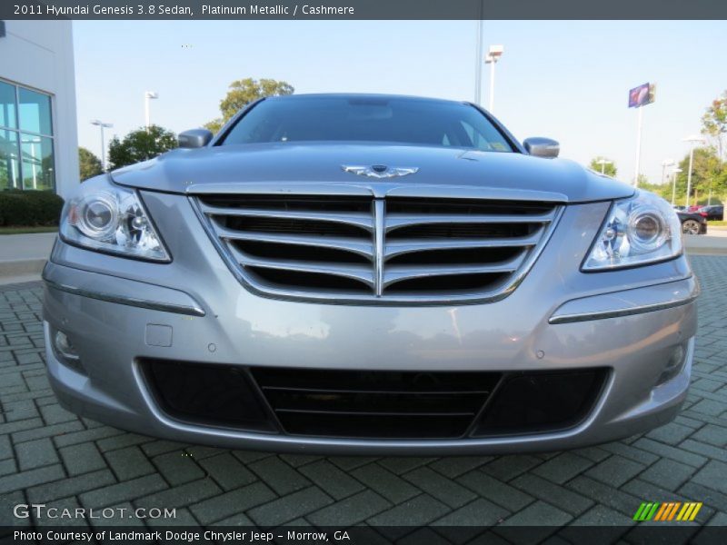 Platinum Metallic / Cashmere 2011 Hyundai Genesis 3.8 Sedan
