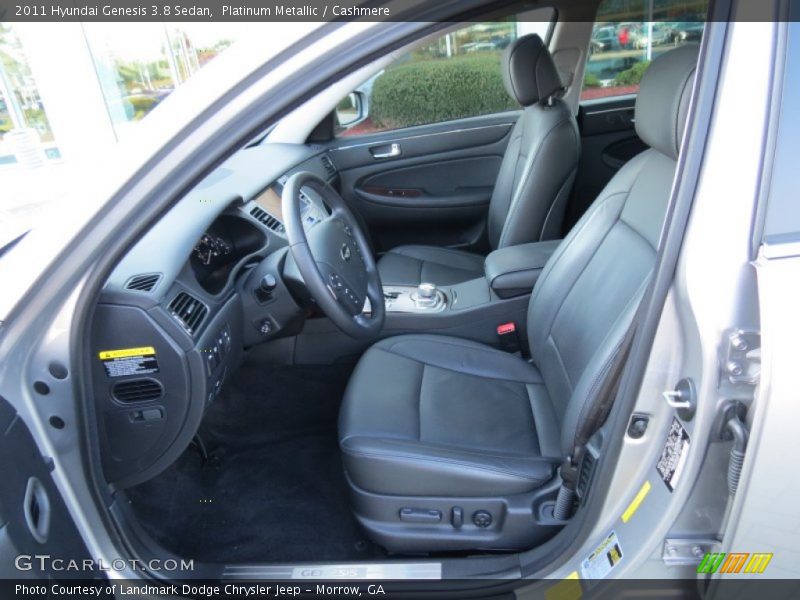 Platinum Metallic / Cashmere 2011 Hyundai Genesis 3.8 Sedan