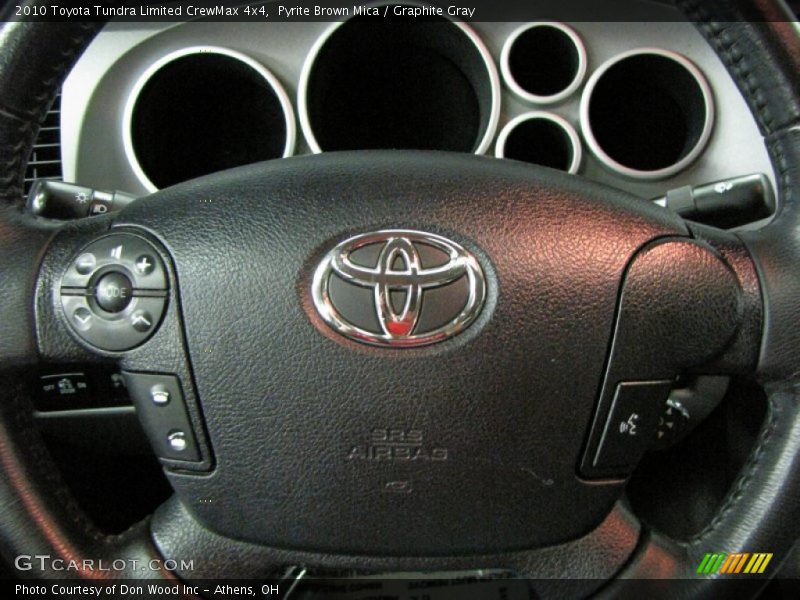 Pyrite Brown Mica / Graphite Gray 2010 Toyota Tundra Limited CrewMax 4x4
