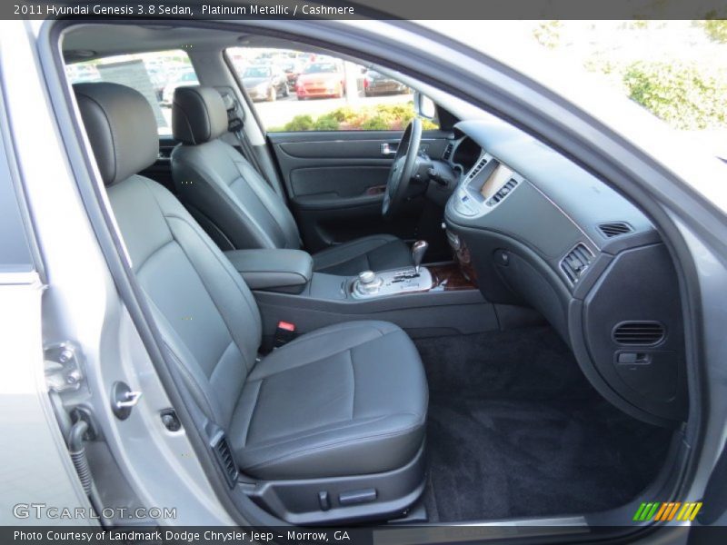 Platinum Metallic / Cashmere 2011 Hyundai Genesis 3.8 Sedan