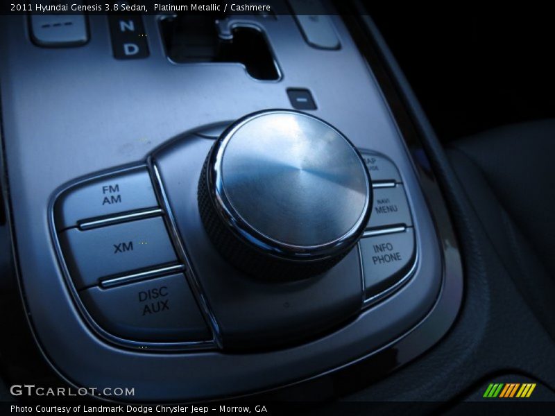 Platinum Metallic / Cashmere 2011 Hyundai Genesis 3.8 Sedan