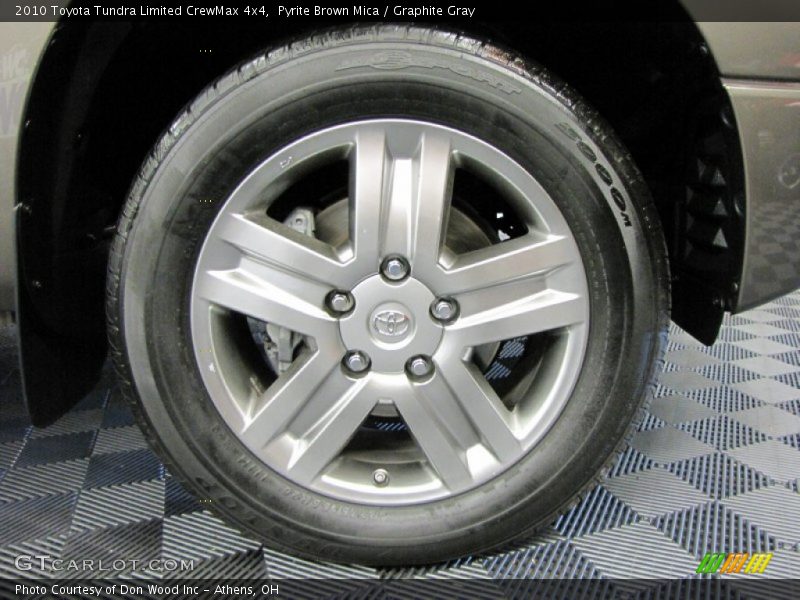 Pyrite Brown Mica / Graphite Gray 2010 Toyota Tundra Limited CrewMax 4x4