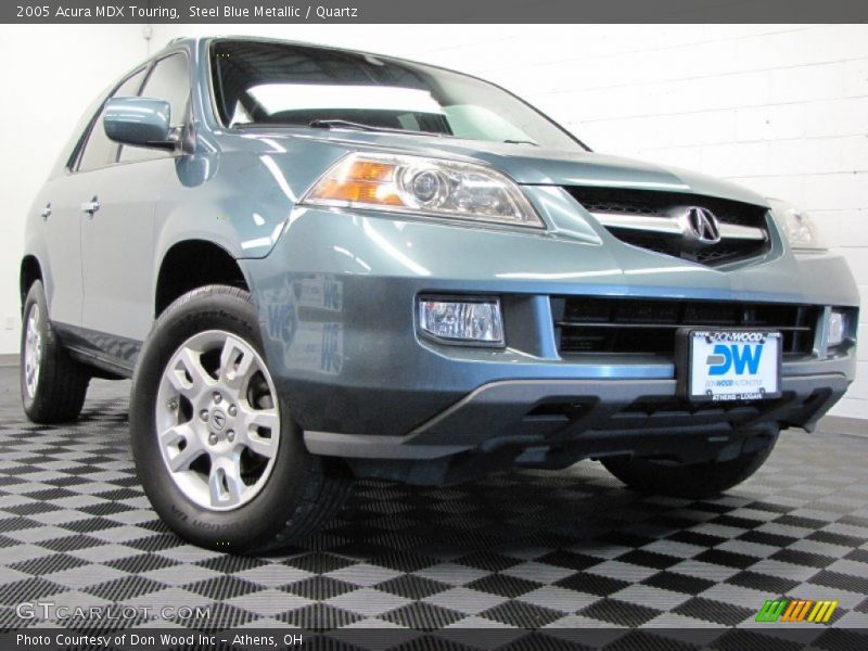 Steel Blue Metallic / Quartz 2005 Acura MDX Touring