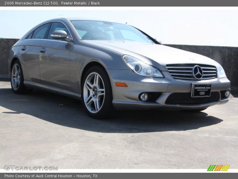 Pewter Metallic / Black 2006 Mercedes-Benz CLS 500