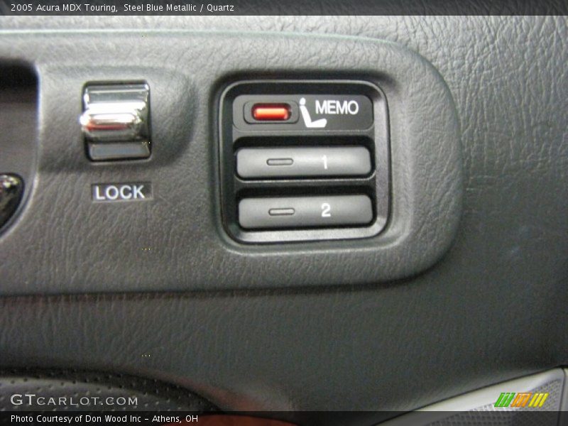 Steel Blue Metallic / Quartz 2005 Acura MDX Touring