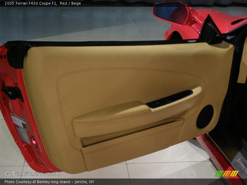 Red / Beige 2005 Ferrari F430 Coupe F1
