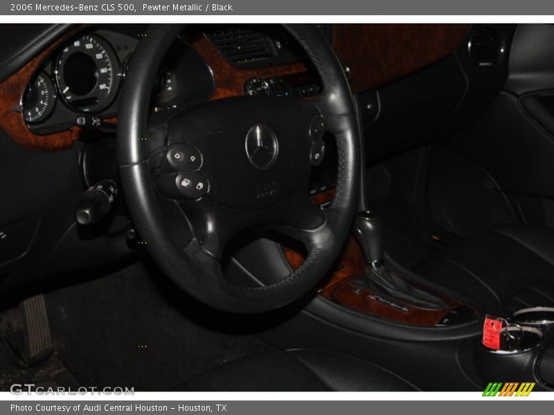 Pewter Metallic / Black 2006 Mercedes-Benz CLS 500