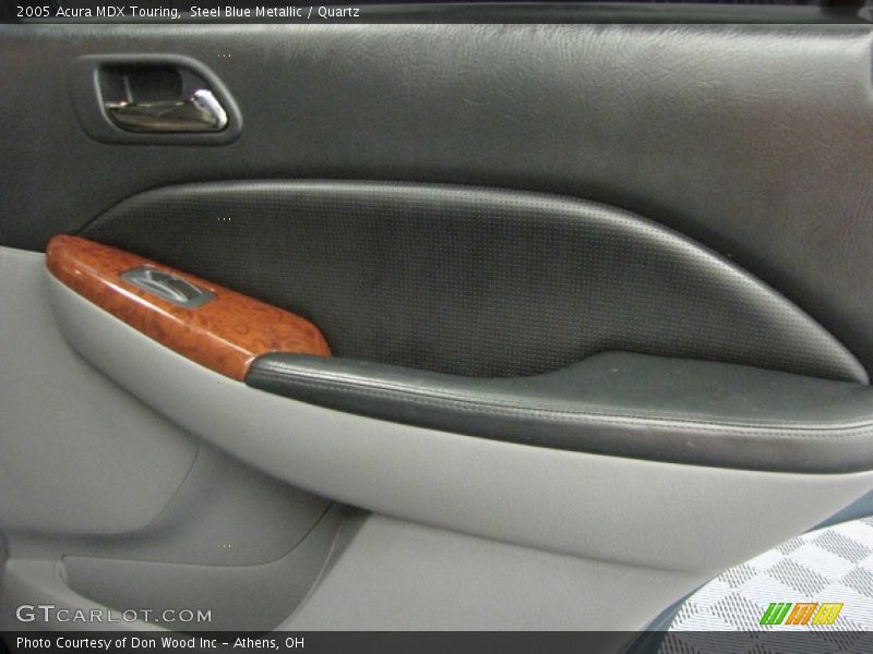 Steel Blue Metallic / Quartz 2005 Acura MDX Touring