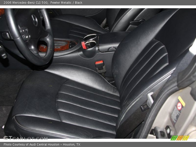 Pewter Metallic / Black 2006 Mercedes-Benz CLS 500