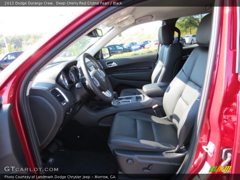 Front Seat of 2013 Durango Crew
