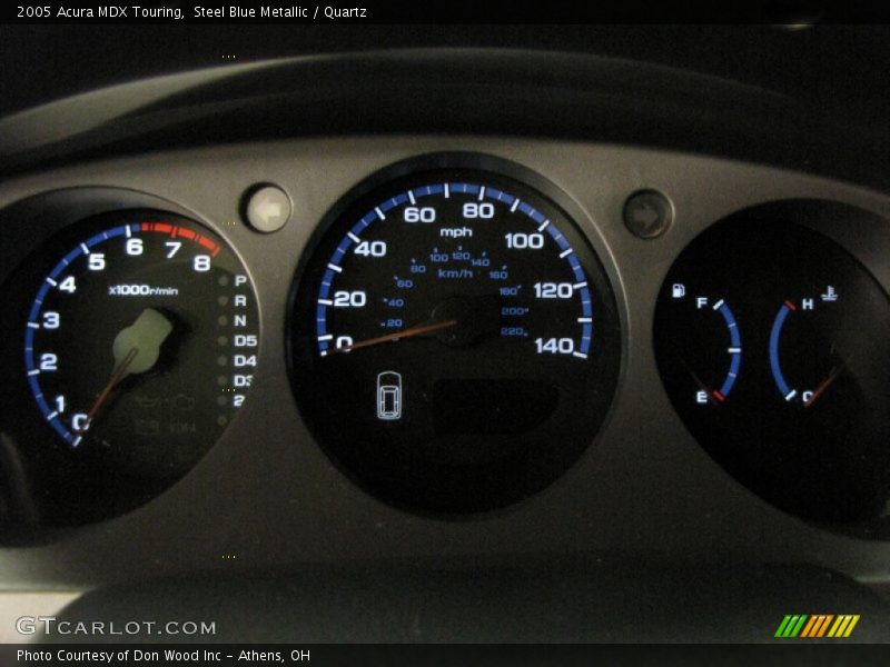 Steel Blue Metallic / Quartz 2005 Acura MDX Touring