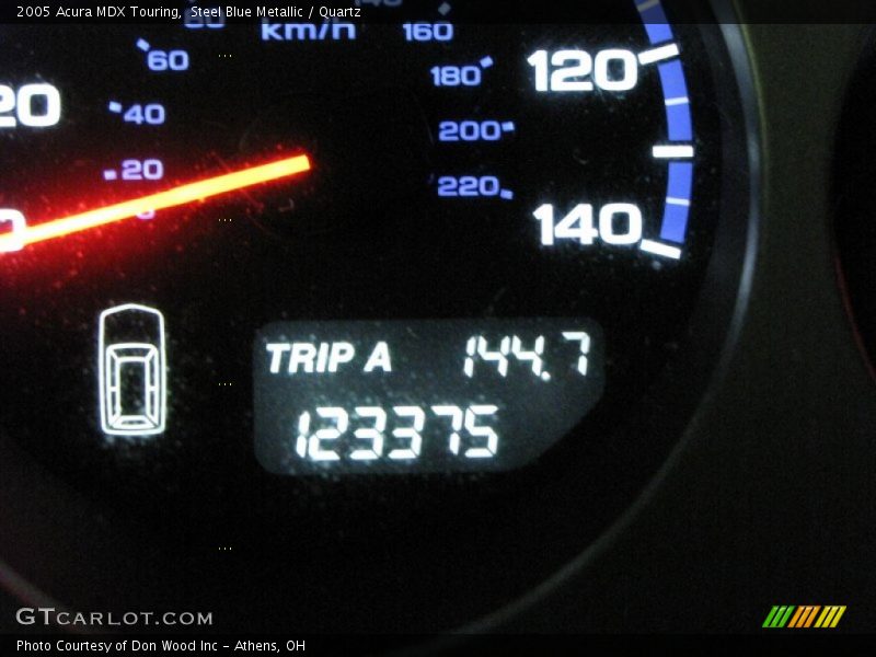 Steel Blue Metallic / Quartz 2005 Acura MDX Touring