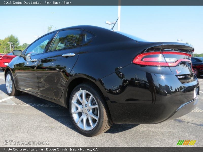 Pitch Black / Black 2013 Dodge Dart Limited