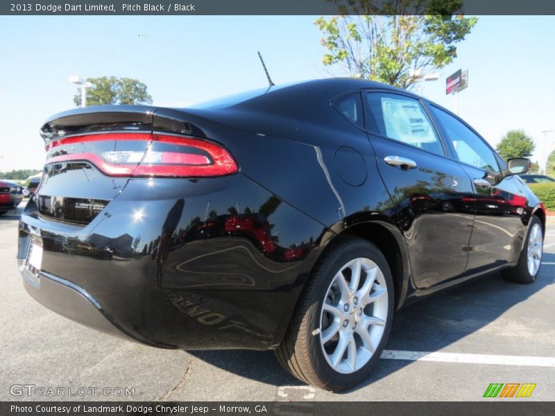Pitch Black / Black 2013 Dodge Dart Limited