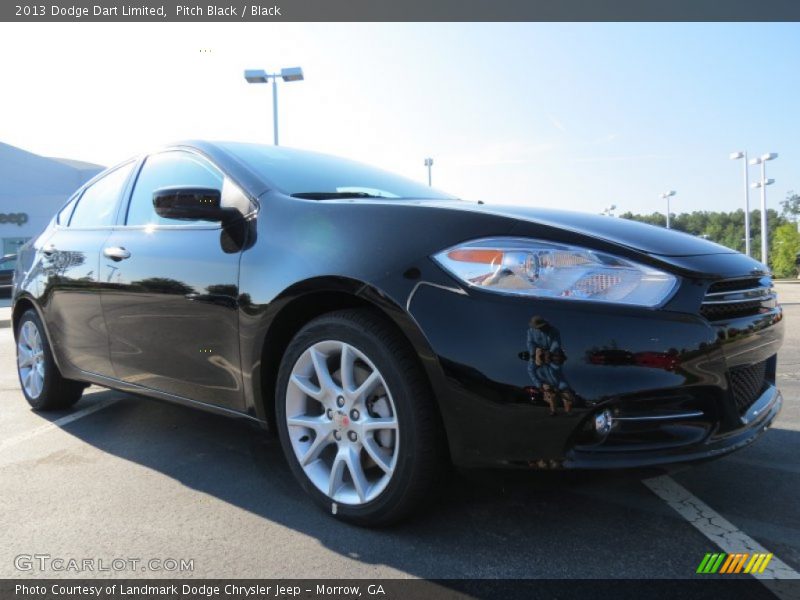 Pitch Black / Black 2013 Dodge Dart Limited