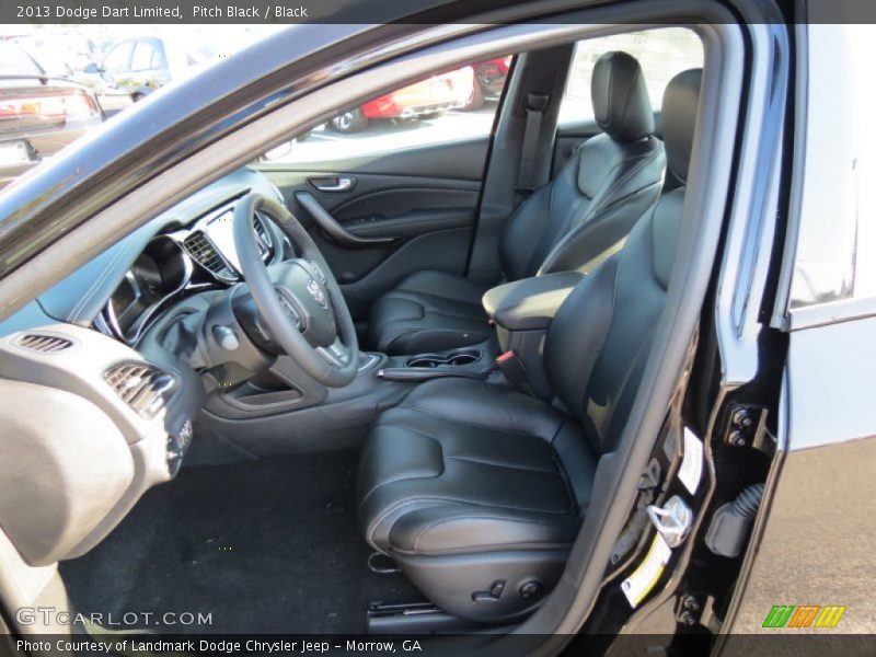 Pitch Black / Black 2013 Dodge Dart Limited