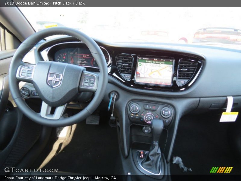 Pitch Black / Black 2013 Dodge Dart Limited