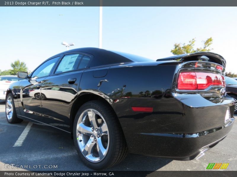 Pitch Black / Black 2013 Dodge Charger R/T