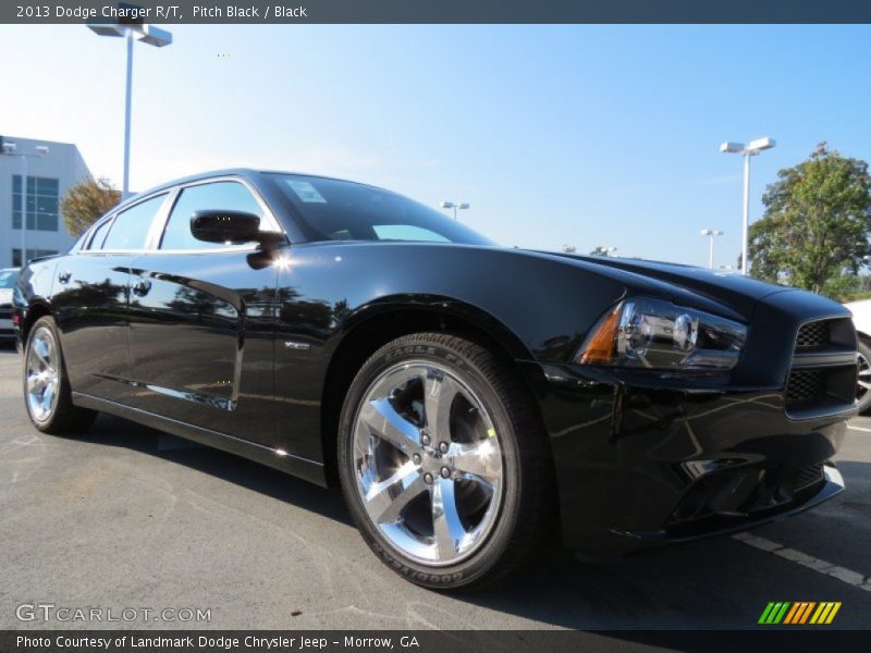 Pitch Black / Black 2013 Dodge Charger R/T