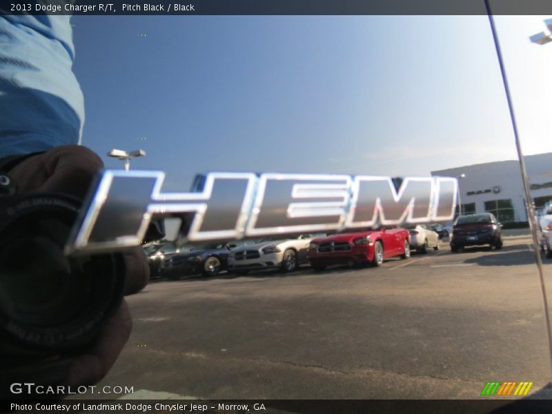 Pitch Black / Black 2013 Dodge Charger R/T