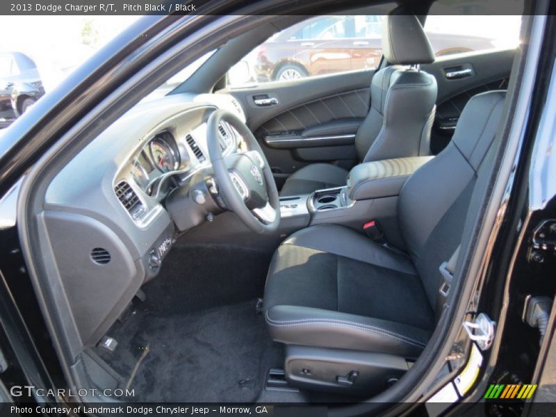 Pitch Black / Black 2013 Dodge Charger R/T